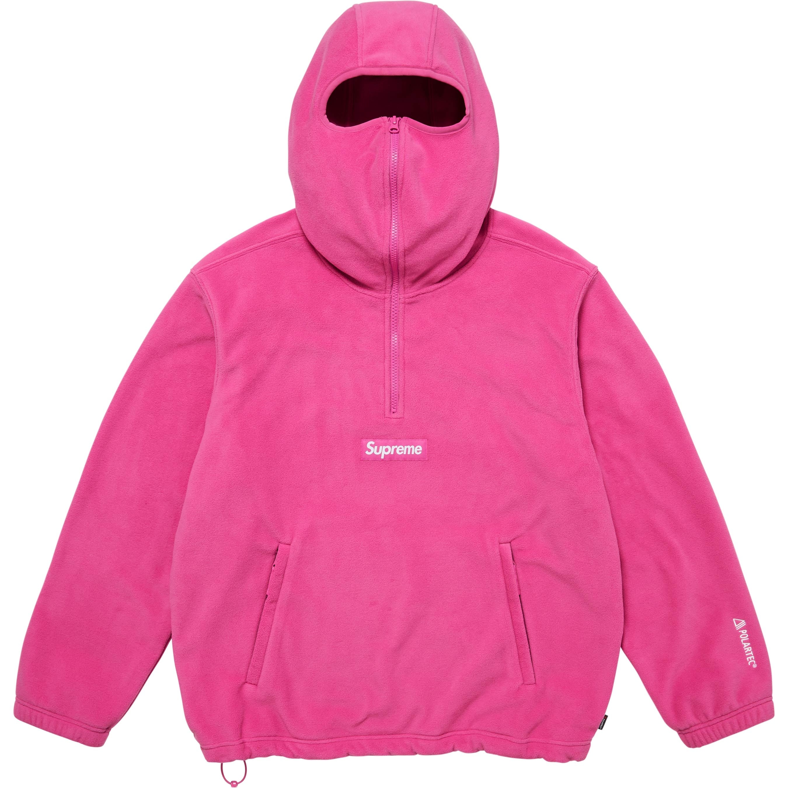 Polartec® Face Mask Half Zip Hooded Sweatshirt view 10
